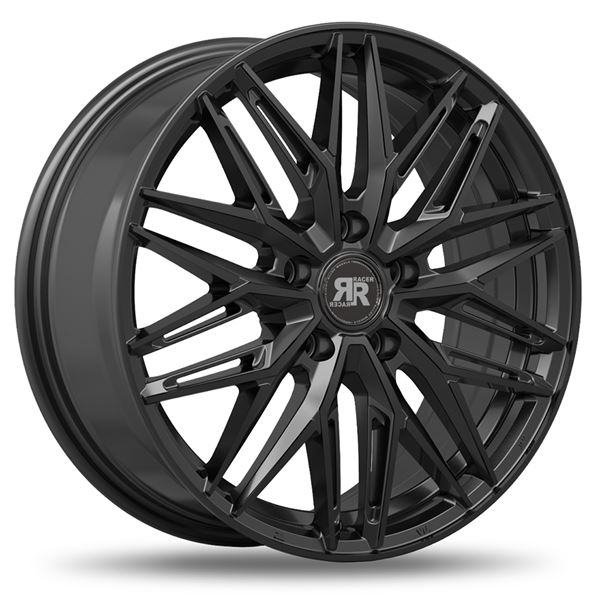 Jante aluminium Racer 17 pouces Noir Brillant Ruby