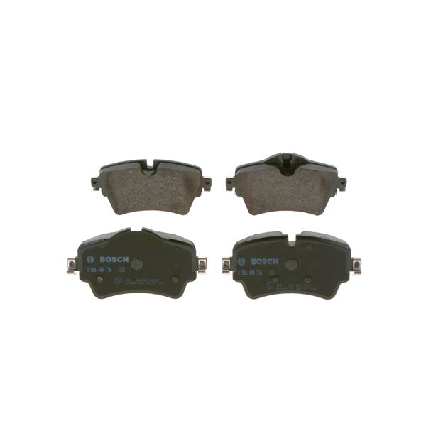 4 plaquettes de frein avant Bosch BP1751