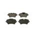 4 plaquettes de frein avant Bosch BP1751