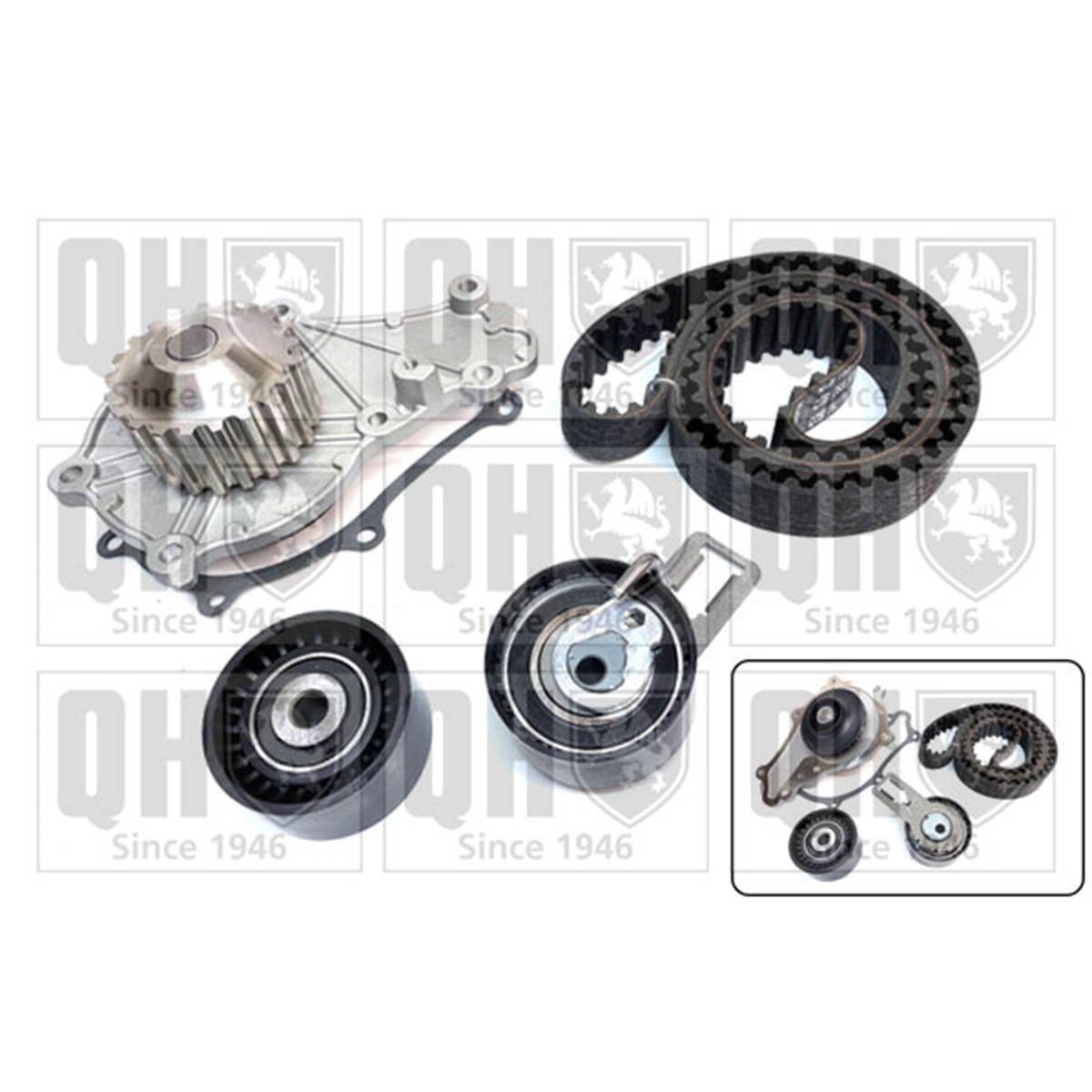 Kit De Distribution + Pompe À Eau Quinton Hazell Qbpk9350