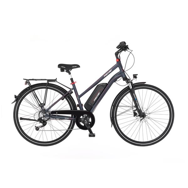 VTC électrique mixte Fischer Viator 2.0 422 Wh cadre bas taille 44