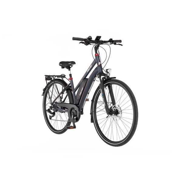 VTC électrique mixte Fischer Viator 2.0 422 Wh cadre bas taille 44