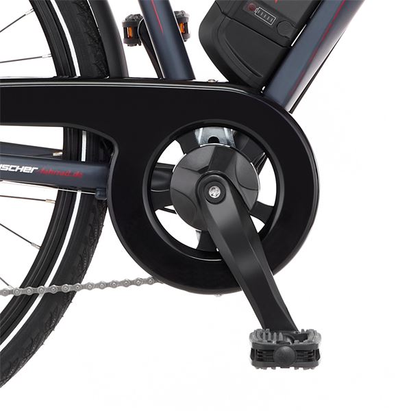 VTC électrique mixte Fischer Viator 2.0 422 Wh cadre bas taille 44