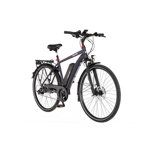 VTC électrique mixte Fischer Viator 2.0 557Wh cadre haut taille 50