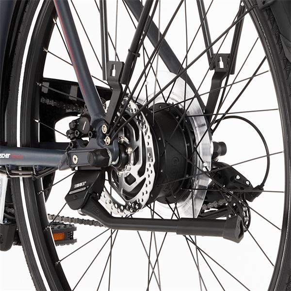 VTC électrique mixte Fischer Viator 2.0 557Wh cadre haut taille 50