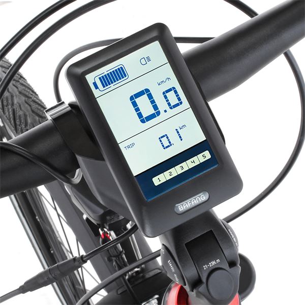 VTC électrique mixte Fischer Viator 2.0 557Wh cadre haut taille 50