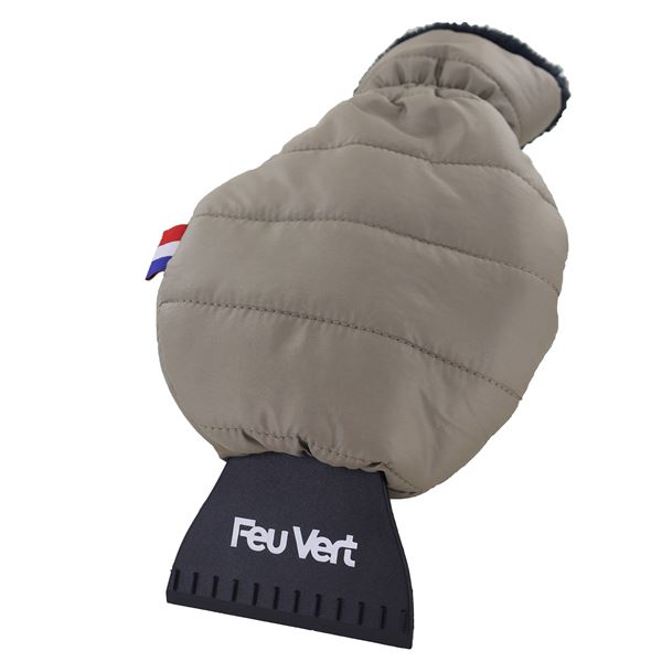 Raclette moufle anti-givre bronze Feu Vert