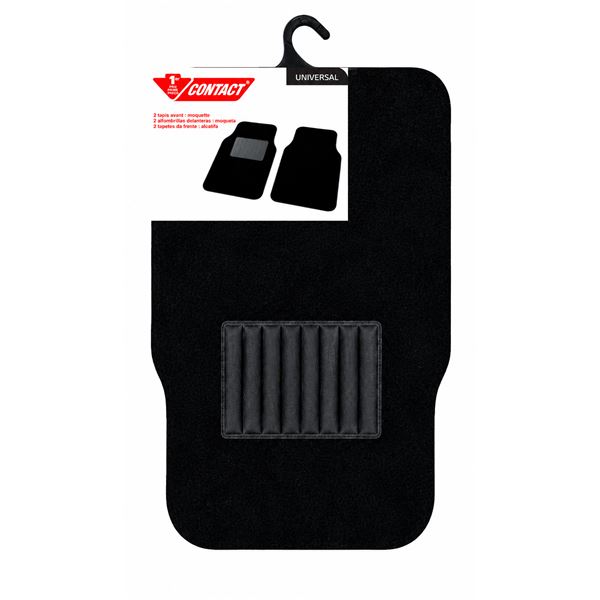 Jeu de 2 tapis avant moquette 1er prix CONTACT