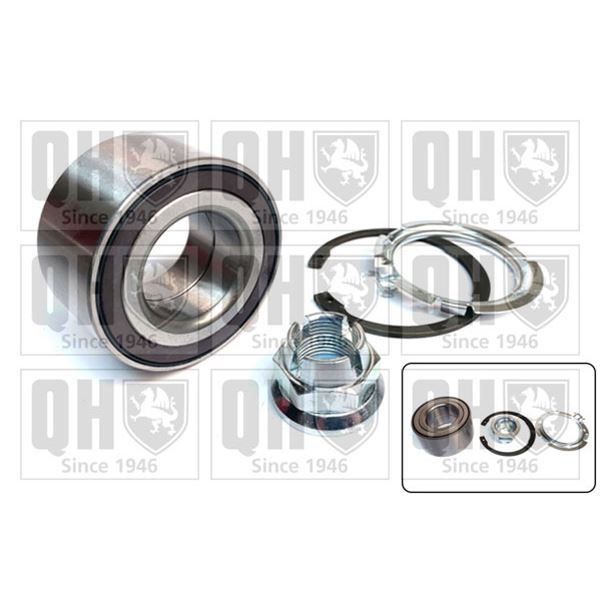 1 kit de roulement de roue avant Quinton Hazell QWB1681
