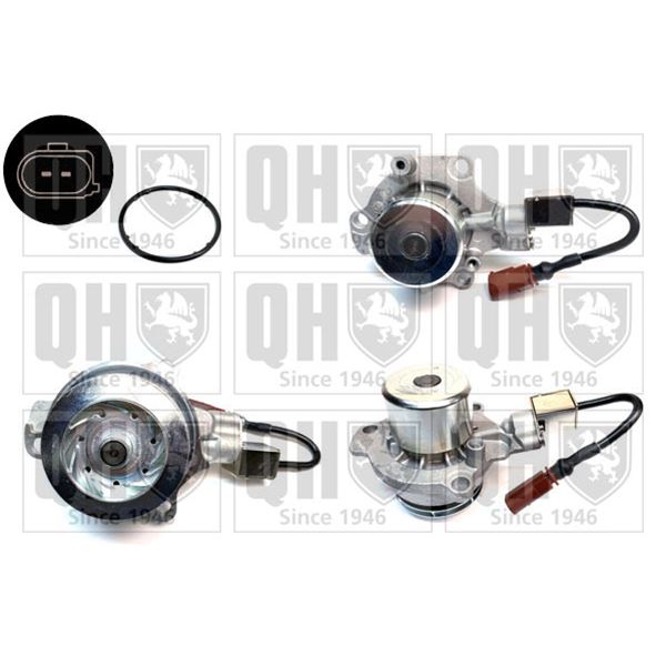 1 Pompe à eau + 1 valve Quinton Hazell QCP3876DPS