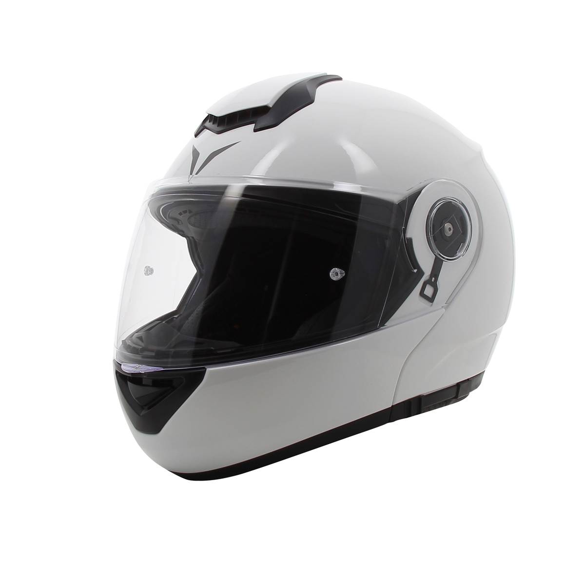 Casque Moto Modulable Switch Blanc Brillant Novic Taille L