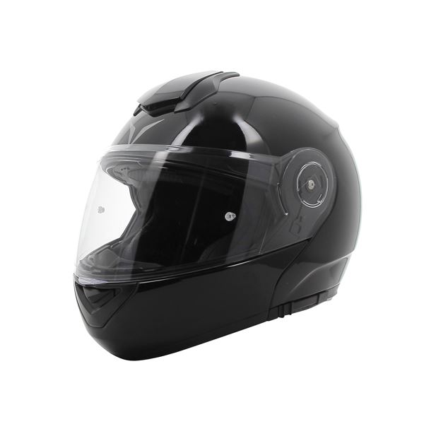 Casque moto modulable Switch noir brillant NOVIC taille S