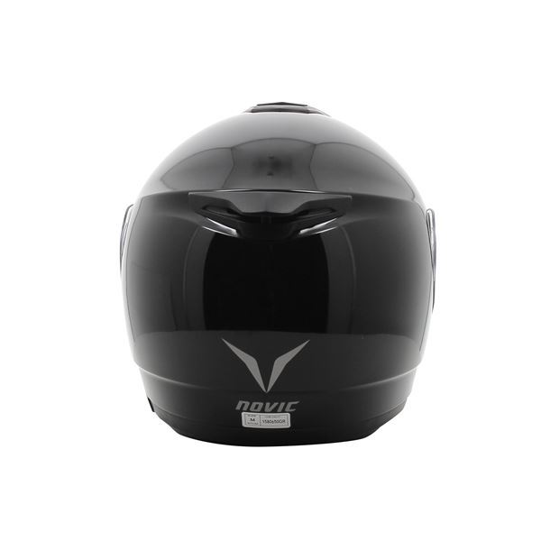 Casque moto modulable Switch noir brillant NOVIC taille L