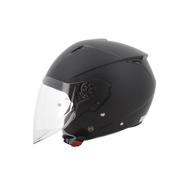 Casque moto jet Rever noir mat NOVIC taille M