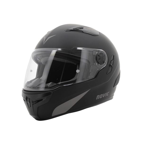 Casque moto intégral Rever noir mat NOVIC taille XS