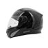 Casque moto intégral Rever noir brillant NOVIC taille M