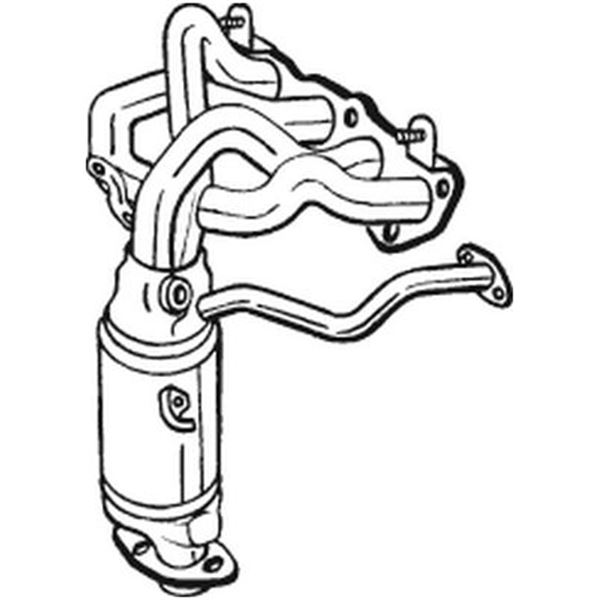 1 catalyseur Bosal 090207