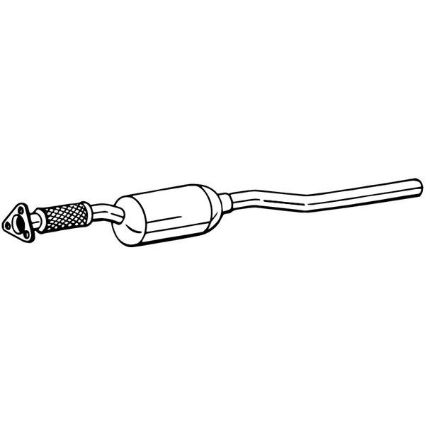 1 filtre à particules Bosal 097900