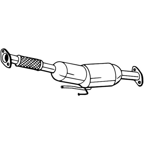 1 filtre à particules Bosal 097901