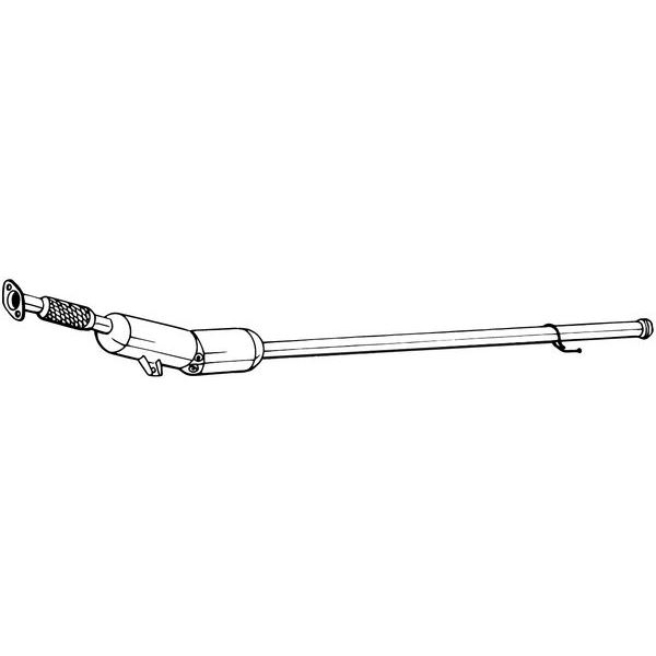 1 filtre à particules Bosal 097904
