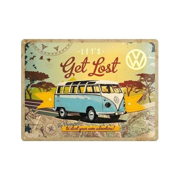 Plaque métal 30x40 cm VW Classics