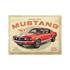 Plaque métal 30x40 cm Ford Mustang - GT 1967 Red