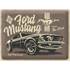 Plaque métal 30x40 cm Ford Mustang The Boss