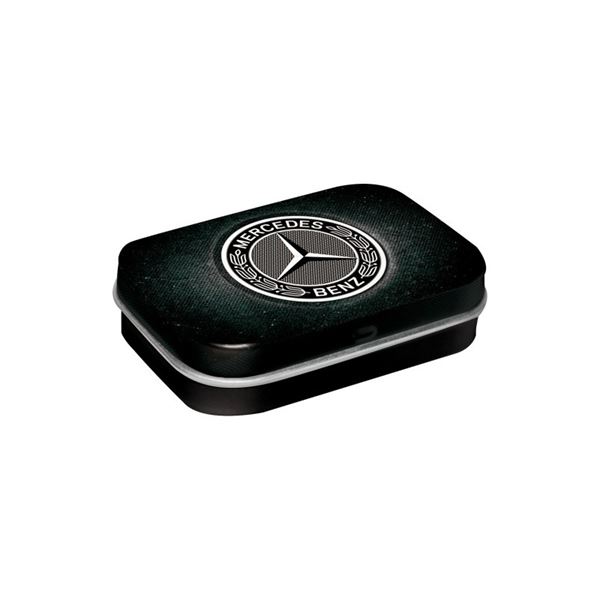 Boîte à pastilles Mercedes Logo Black