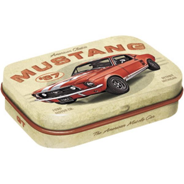 Boîte à pastilles Ford Mustang GT 1967 Red