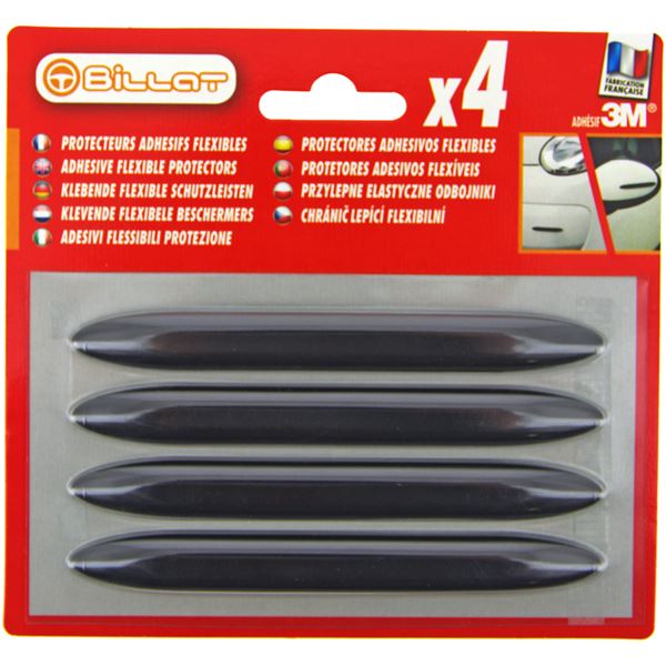 4 Protecteurs noirs 12 cm