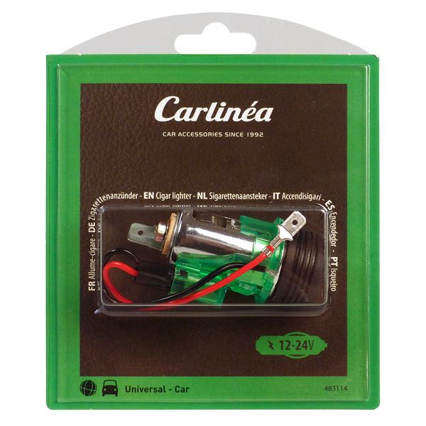 Allume-cigare lumineux 12 Volts Carlinéa