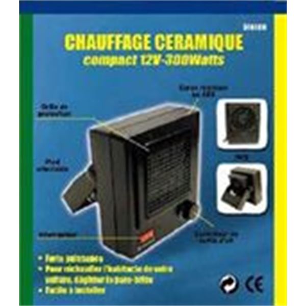 Chauffage d'appoint 12 Volts / 300 Watts