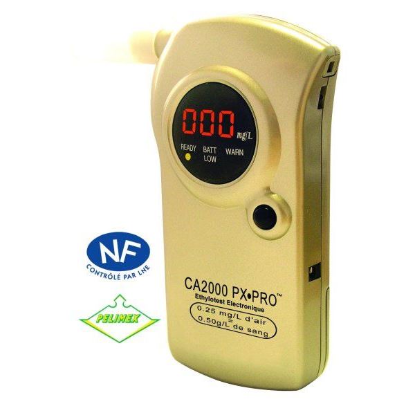 Ethylotest électronique CA2000 PXPRO Pelimex certifié NF