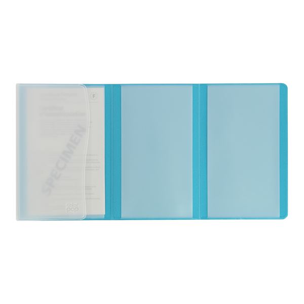 Porte-papier voiture pop bleu ciel