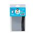 Porte-papier voiture pop gris clair