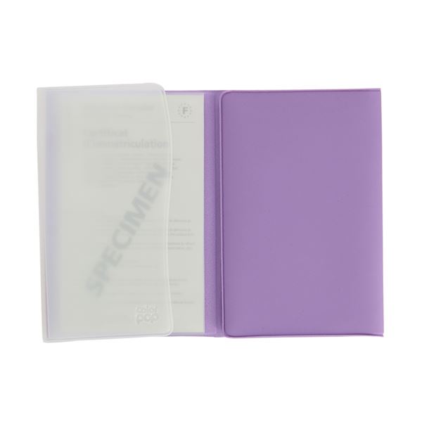 Porte-papier voiture pop violet