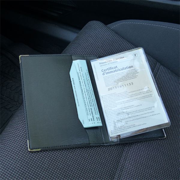 Porte-papier voiture classic noir
