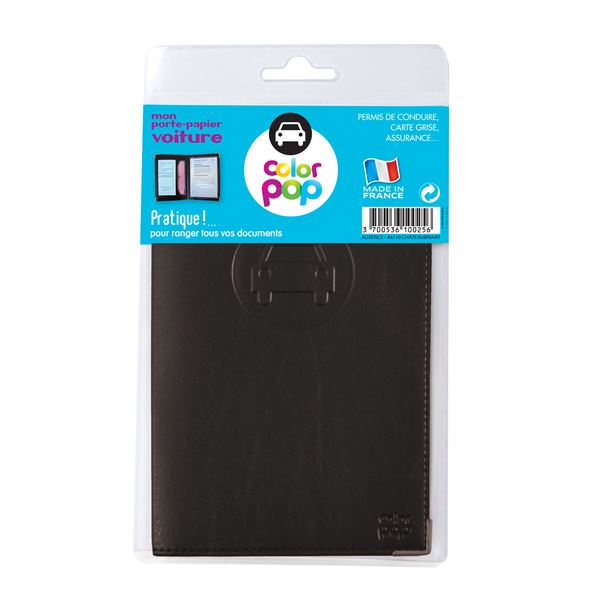 Porte-papier voiture classic noir