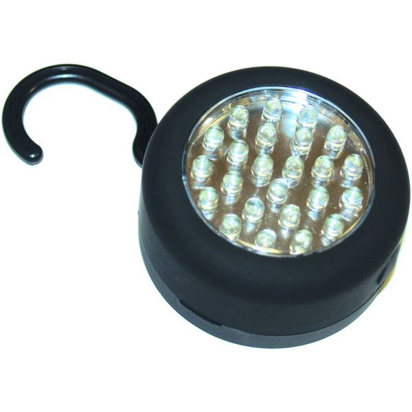 Lampe ronde 24 led avec piles IMDIFA