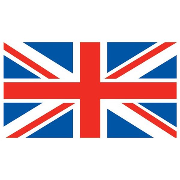 Décor adhésif de toit drapeau Royaume-Uni