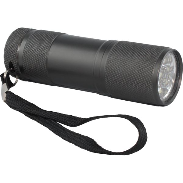 Lampe de poche led 9 Gris Anthracite Zigoniric