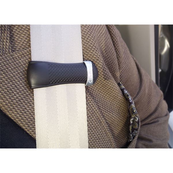 2 pinces de ceinture de sécurité Carlinéa