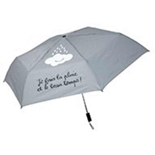 Parapluie pliant Cloud gris Zigoh