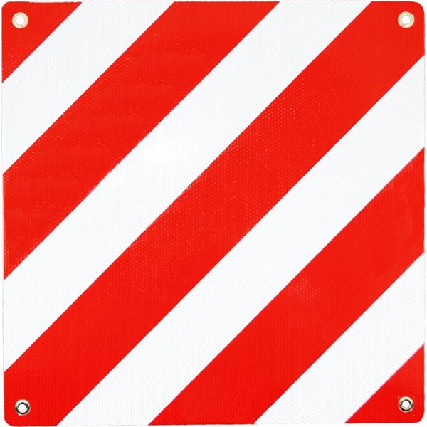 Panneau de signalisation arrière pour camping car en aluminium