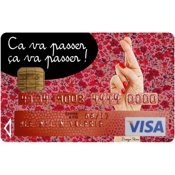 Autocollant pour CB "ça va passer"