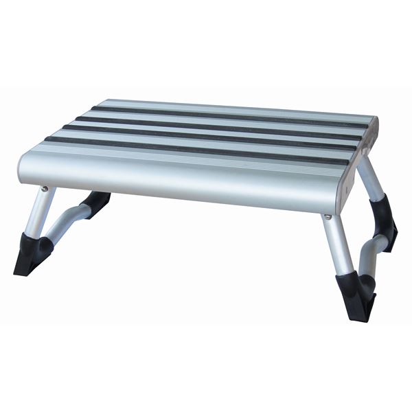 Marchepied pliant Scabo aluminium Midland