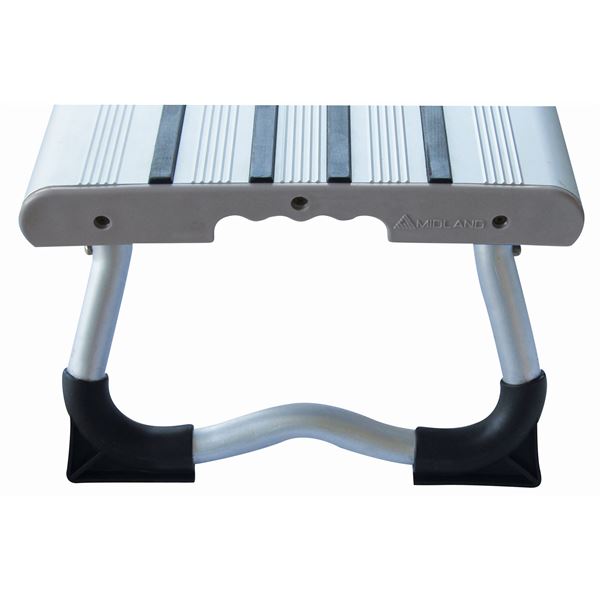 Marchepied pliant Scabo aluminium Midland