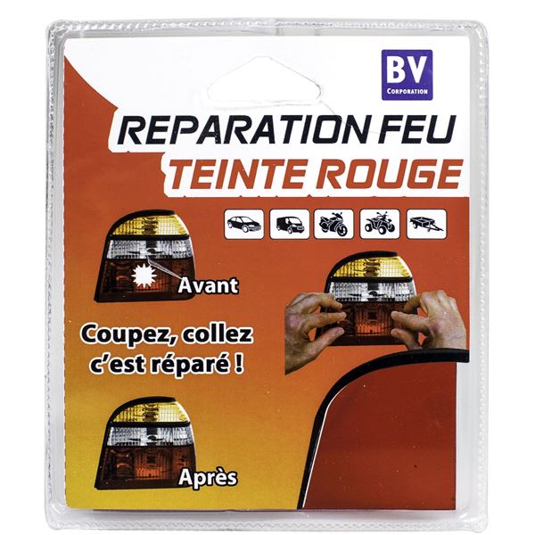 Kit de réparation de dépannage d’optique arrière rouge