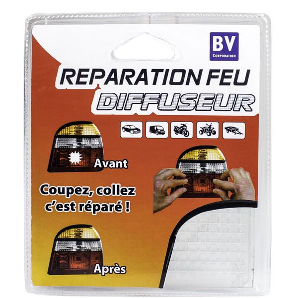 Kit de réparation de dépannage d’optique arrière diffuseur