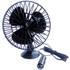 Ventilateur plastique 12 volts oscillant à ventouse